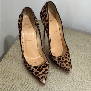 Christian Louboutin Leopard Print Heels